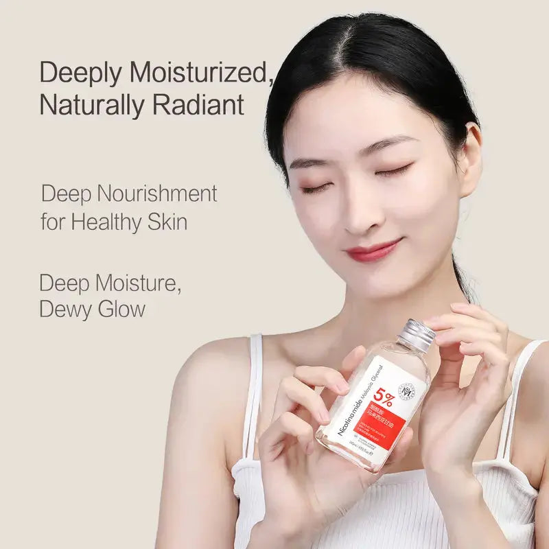 YURANM Losyen Badan Cerah dengan Niacinamide & Glycerin-Melembap, Mencerahkan & Lembutkan Kulit | YURANM Brightening Body Lotion