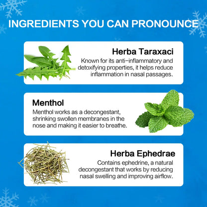 MISSICEY Nasal Spray Decongestant | Cooling Menthol Flavor | Powerful Essential Oil | Breathe In Life Carrier & Essential Oils,for nic | sleep