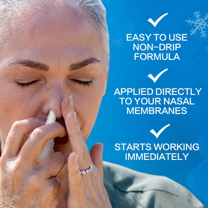 MISSICEY Nasal Spray Decongestant | Cooling Menthol Flavor | Powerful Essential Oil | Breathe In Life Carrier & Essential Oils,for nic | sleep