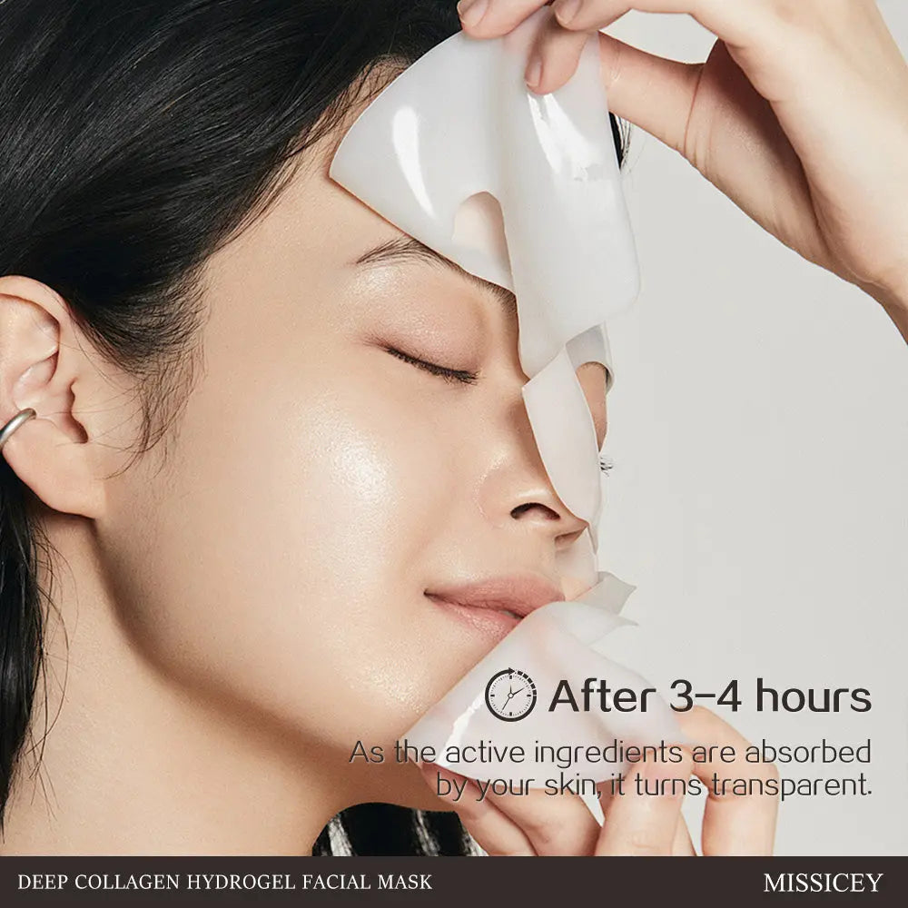 MISSICEY Deep Collagen Hydrogel Facial Mask 16 PCS Moisture Skincare