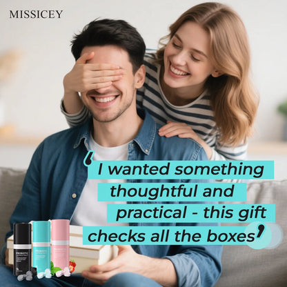 MISSICEY Toothpaste Tablets – Fluoride-Free,   Whitening – Natural, Eco-Friendly Travel Tabs