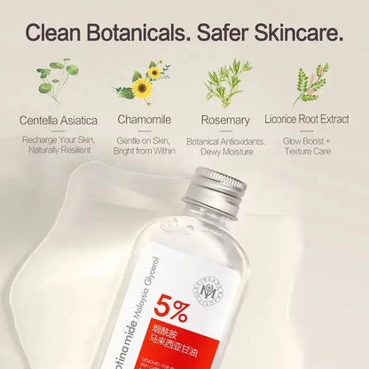 YURANM Losyen Badan Cerah dengan Niacinamide & Glycerin-Melembap, Mencerahkan & Lembutkan Kulit | YURANM Brightening Body Lotion