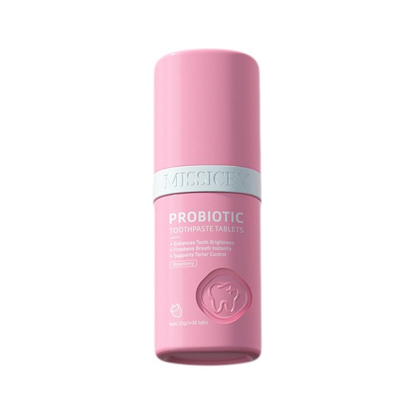 MISSICEY Toothpaste Tablets – Fluoride-Free,   Whitening – Natural, Eco-Friendly Travel Tabs